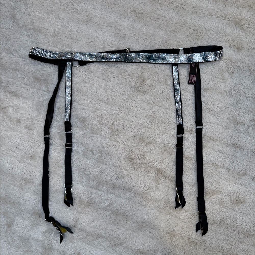 Very Sexy Crystal Garter Belt